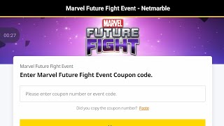Another Coupon Code, AGAIN?!?!?!  MFF 9th Anniversary 🔥🔥🔥2024/05/03 - Marvel Future Fight