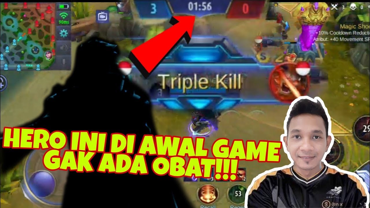 HERO TERSAKIT DI AWAL GAME!!! MOBILE LEGENDS INDONESIA - YouTube