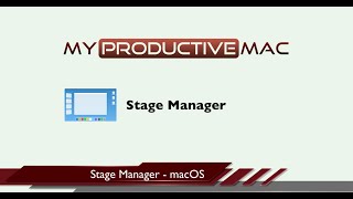 Stage Manager in macOS