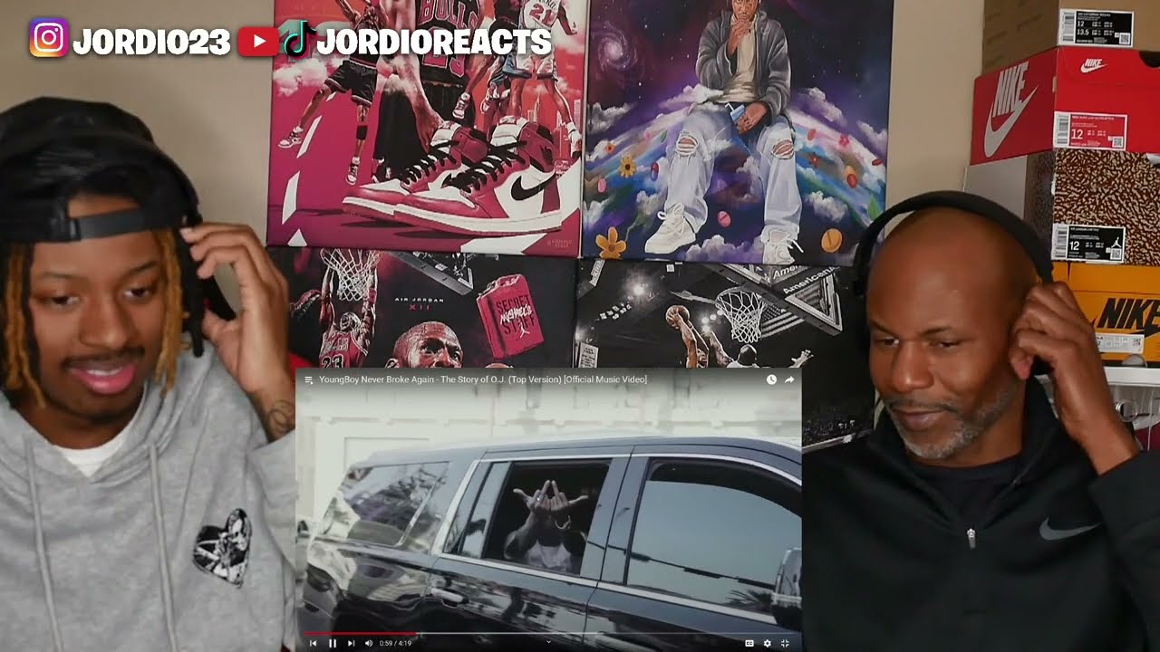 NBA YoungBoy - The Story of O.J. (Top Version) [Official Music Video] | DAD REACTION