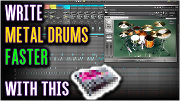 Write Metal Drums FASTER with THIS! #MetalDrums #Howto