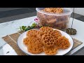 Rice flour honeycomb cookies without sesame seeds