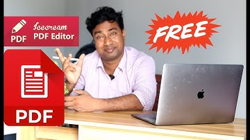 How to edit pdf documents using free pdf editing software || icecream pdf editor Review