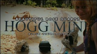 Digging For Rose Quartz | Tourmaline | Hogg Mine | Lagrange GA