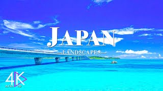 JAPAN 4K Amazing Nature Film  - Relaxing Music Along With Beautiful Nature Videos(4K Video HD)