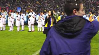 JoJo sings the National Anthem at MLS Finals