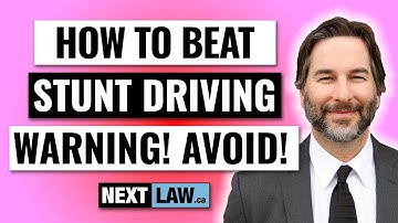 How to beat a Stunt Driving charge in Ontario - WARNING: Don