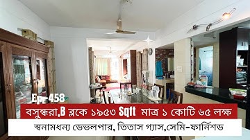 Luxury Flat in Bashundhara B-Block For SALE| 1953 sft | Prime Location | Ep-458
