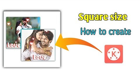 How to Create square size status in kinemaster | how to create WhatsApp Status in kinemaster