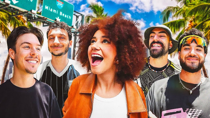 des amis à Miamiiiiii