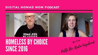 Why this podcaster changes his rental apartments every month | Digital Nomad Mom Podcast |episode #8