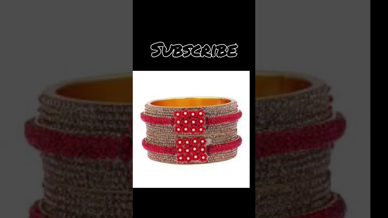 न्यू डिजाइनर चूड़ियांNew design bangles 