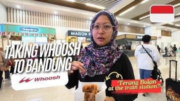 Jakarta to Bandung with Whoosh - 30 minutes!