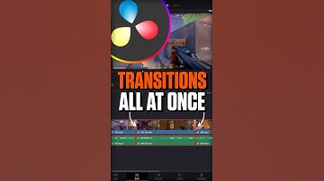 Fastest Way To Add Transitions To Every Clip In DaVinci Resolve!
