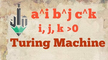 Turing Machine || a^i b^j c^k || i j k is greater then 0