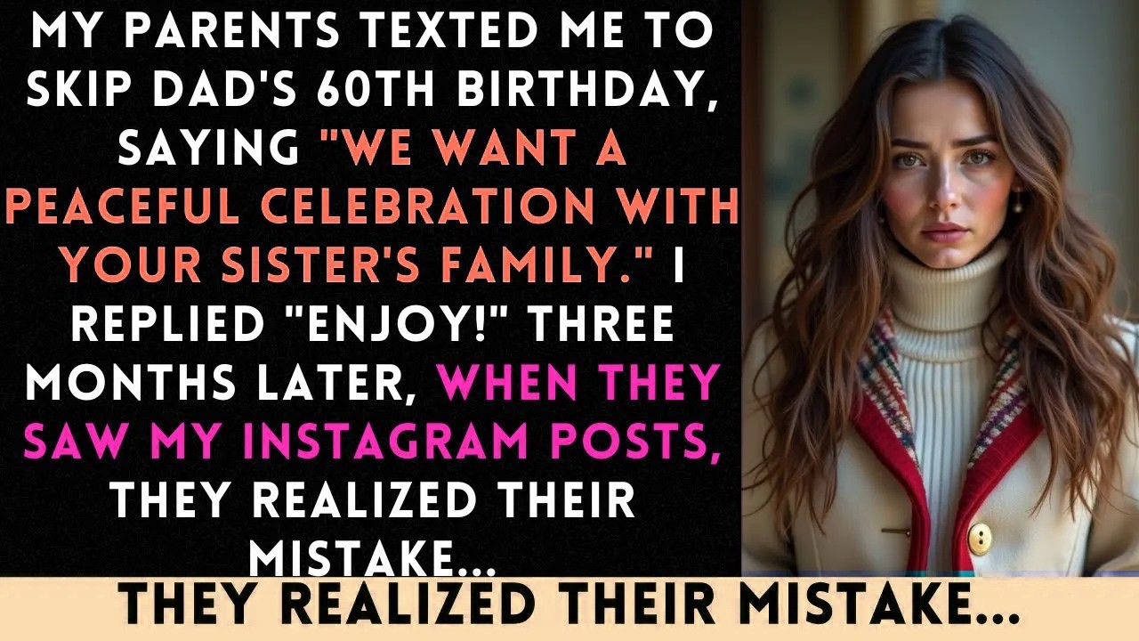 Stay Home This Birthday Mom Messaged. 