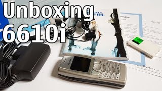 Nokia 6610i Unboxing 4K with all original accessories RM-37 review