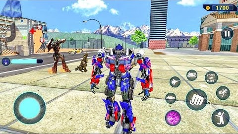 octopus prime Multiple Transformation Jet Robot Car Game 2020 - Android Gameplay #20