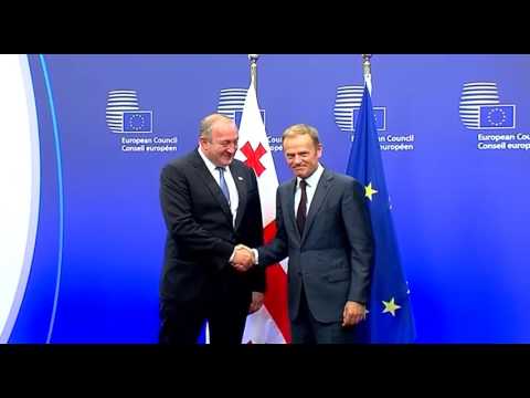 შეხვედრა დონალდ ტუსკთან