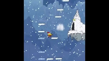 Doodle Jump Christmas Special Review - iOS Gameplay (iPhone, iPad, Android)
