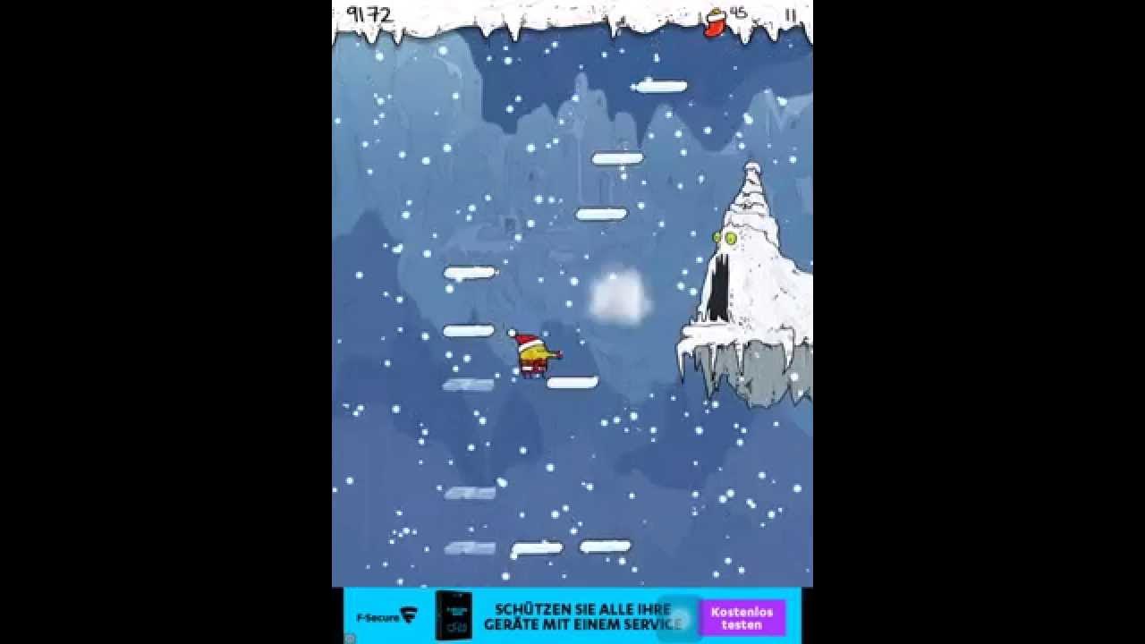 Doodle Jump Christmas Gameplay 1.0.3 (2013) 