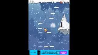 Doodle Jump Christmas Special Review - iOS Gameplay (iPhone, iPad, Android) screenshot 2