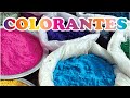 Como preparar los colorantes para los productos de limpieza