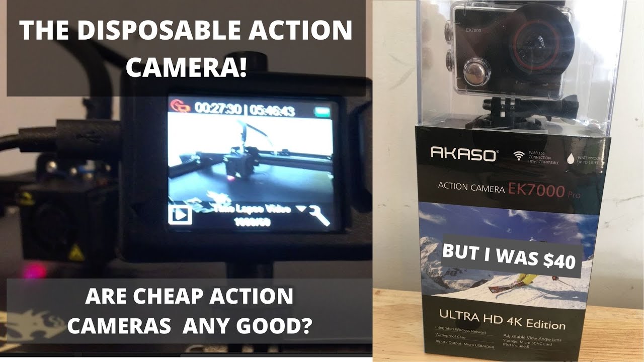 Akaso EK7000 Plus Action Camera Review & Sample Footage 