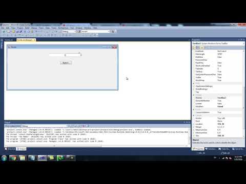 มาเรียน Visual Basic บทที่ 4 เริ่มต้นการเขียนโปรแกรม