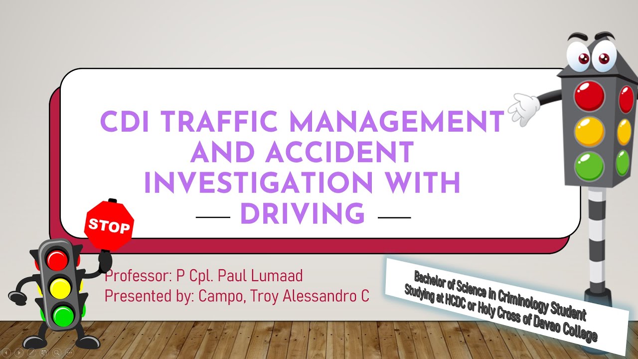PILLARS OF TRAFFIC MANAGEMENT and TRAFFIC ENGINEERING