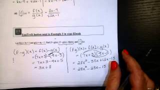 Section 2 8 a 26 min Operations of Functions Ex 1,2,3