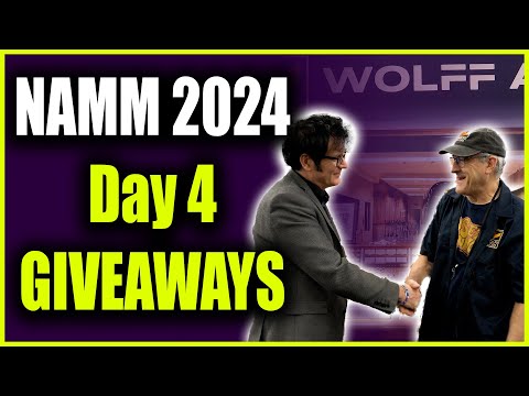 NAMM Day 4 - Audio Genius Paul Wolff - AI with Flosstradamus and more!