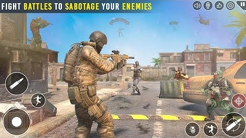 US Army Commando Battleground Survival Mission - Clear All Animals Shooting Android GamePlay FHD. #2