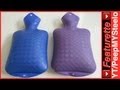 Hot Water Bottle by Fashy Made of Rubber For a Cute & Small Old Fashioned Vintage Style Body Warmer