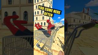 Spider-Man VR BREAKS HIS LEGS #vr #virtualreality #spiderman #gaming #benbu