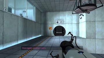 Portal HD Playthrough [part 1/6] Test Chambers 1-8