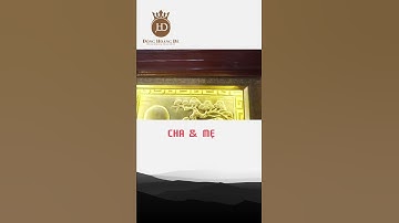 Tranh Cha Mẹ Bằng Đồng | Đồng Đại Bái