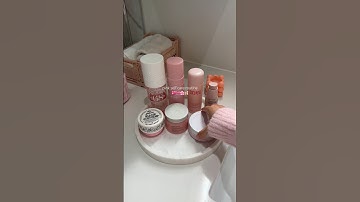 all pink self care routine💞🎀 #selfcareroutine #pink #selfcare #skincare #skincareroutine #thatgirl