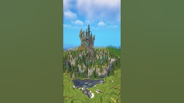 Minecraft: Wizard Tower Timelapse Build #minecraft