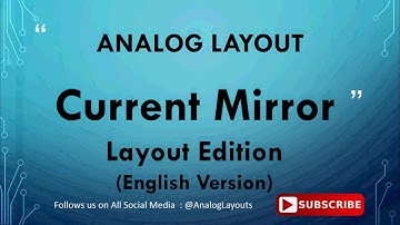 Current Mirror Layout - English Version