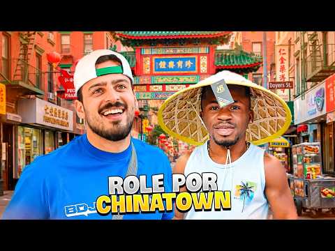 JON VLOGS TOOK PIGMEU TO EXPLORE CHINATOWN NEW YORK | COPATHON