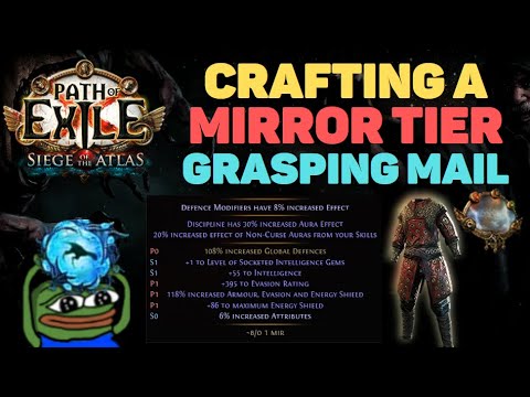 Crafting a Mirror Tier Grasping Mail for CI Builds [3.17 Path of Exile Archnemesis]
