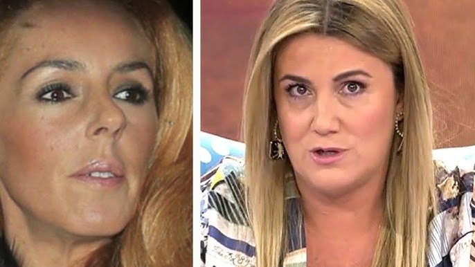 The unexpected complaint against Carlota Corredera and Sálvame and statement by Rocío Carrasco - YouTube