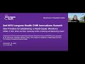 New Frontiers for Establishing a Health Equity Workforce: Panel 3