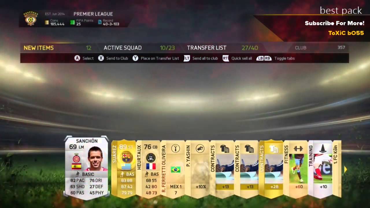 FIFA 15 - I PACKED SUAREZ!