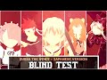 Blind test  guess the voice  japanese version 20 titres easy  medium