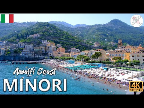 MINORI │ ITALY.  Day Trip to Minori: See the Colorful Amalfi Coast in 4K!