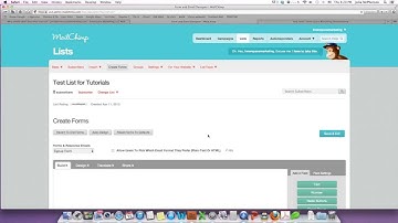 How to Make a Horizontal MailChimp Web Form for WordPress Website