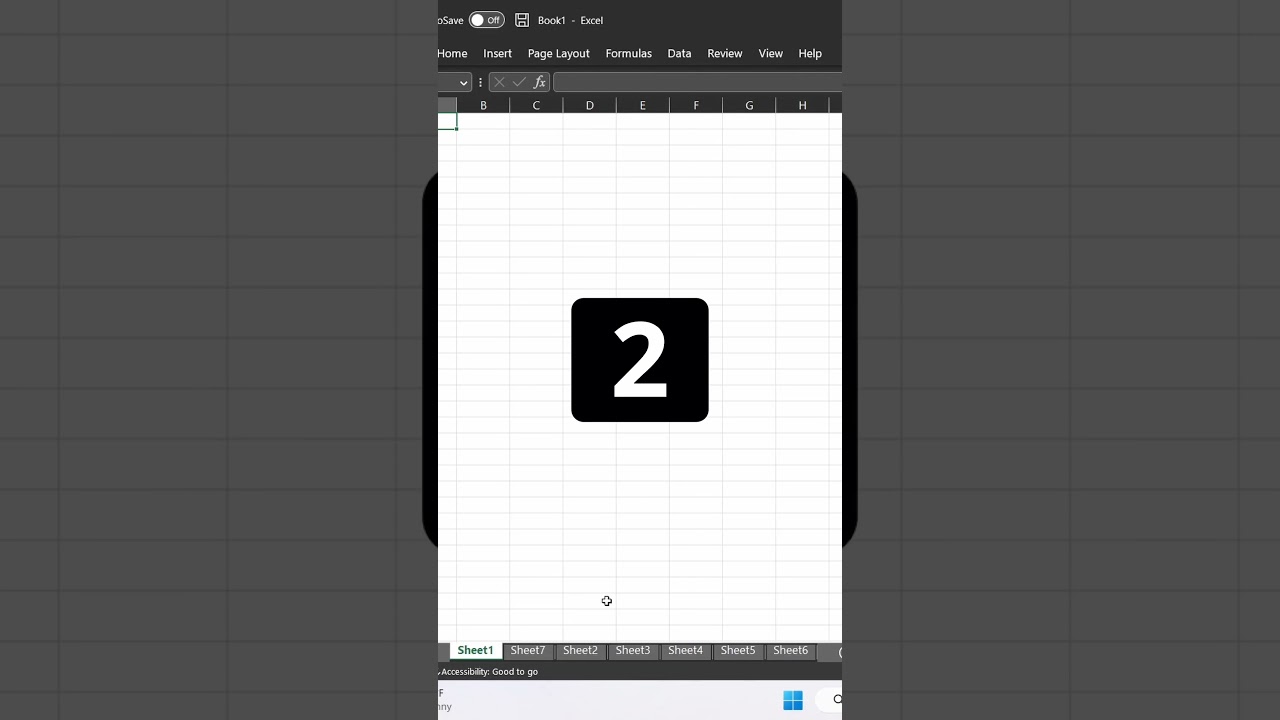 How to select multiple sheets in #Microsoft #excel #software #windows10 #windows11
