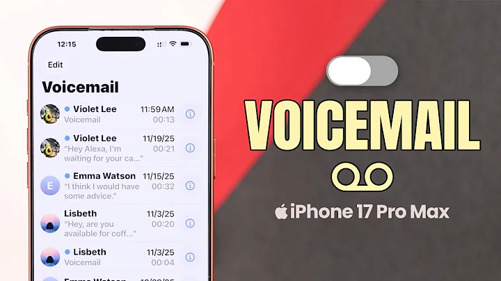 How To Turn OFF Voicemail on iPhone 17 Pro Max | PRO